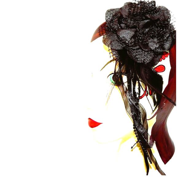 Avant-garde Vintage Fascinator Headpiece - Picture 3 of 12